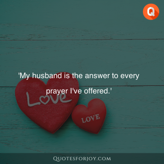 Hubby Quotes 25