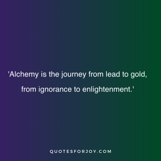 Alchemy Quotes 45