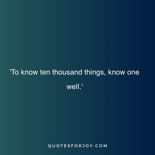 Miyamoto Musashi Quotes 14