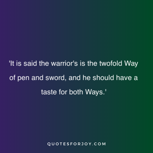 Miyamoto Musashi Quotes 27