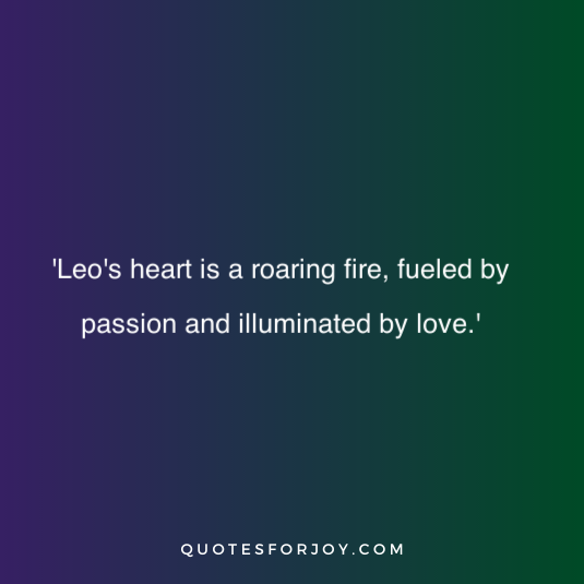 Quotes for the Leo Zodiac Sign 3