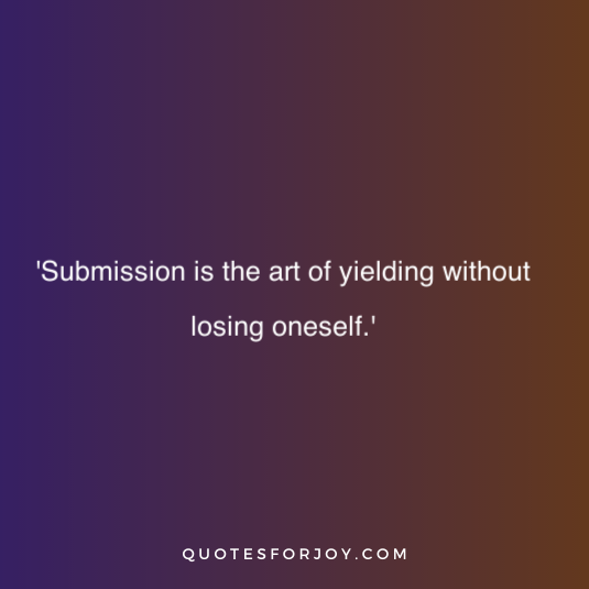 Submissive Quotes 19