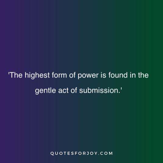 Submissive Quotes 26