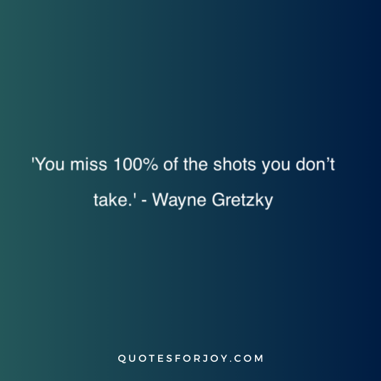 Take A Chance Quotes