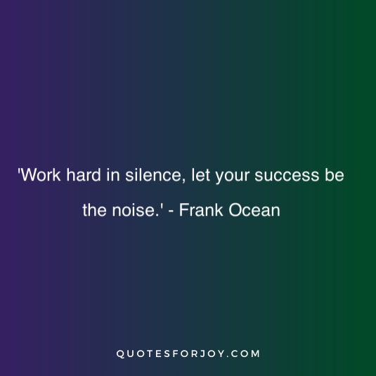 Work Ethic Quotes 12