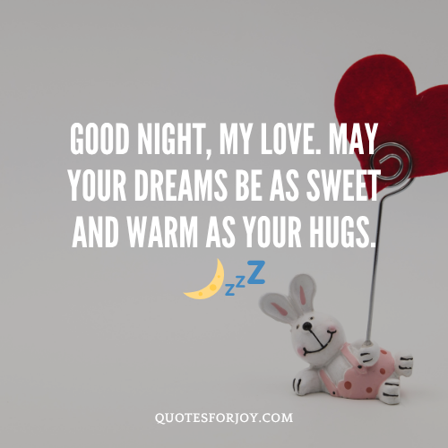 Good Night Love Messages for WhatsApp