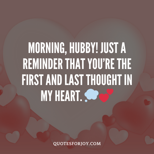 Morning Love Quotes for Husband-3