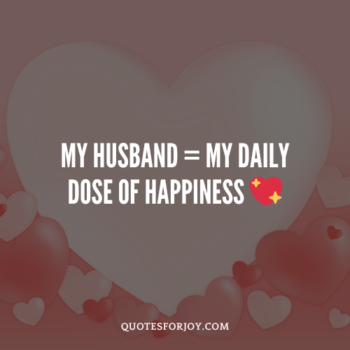 Cute & Playful Whatsapp Husband Status
