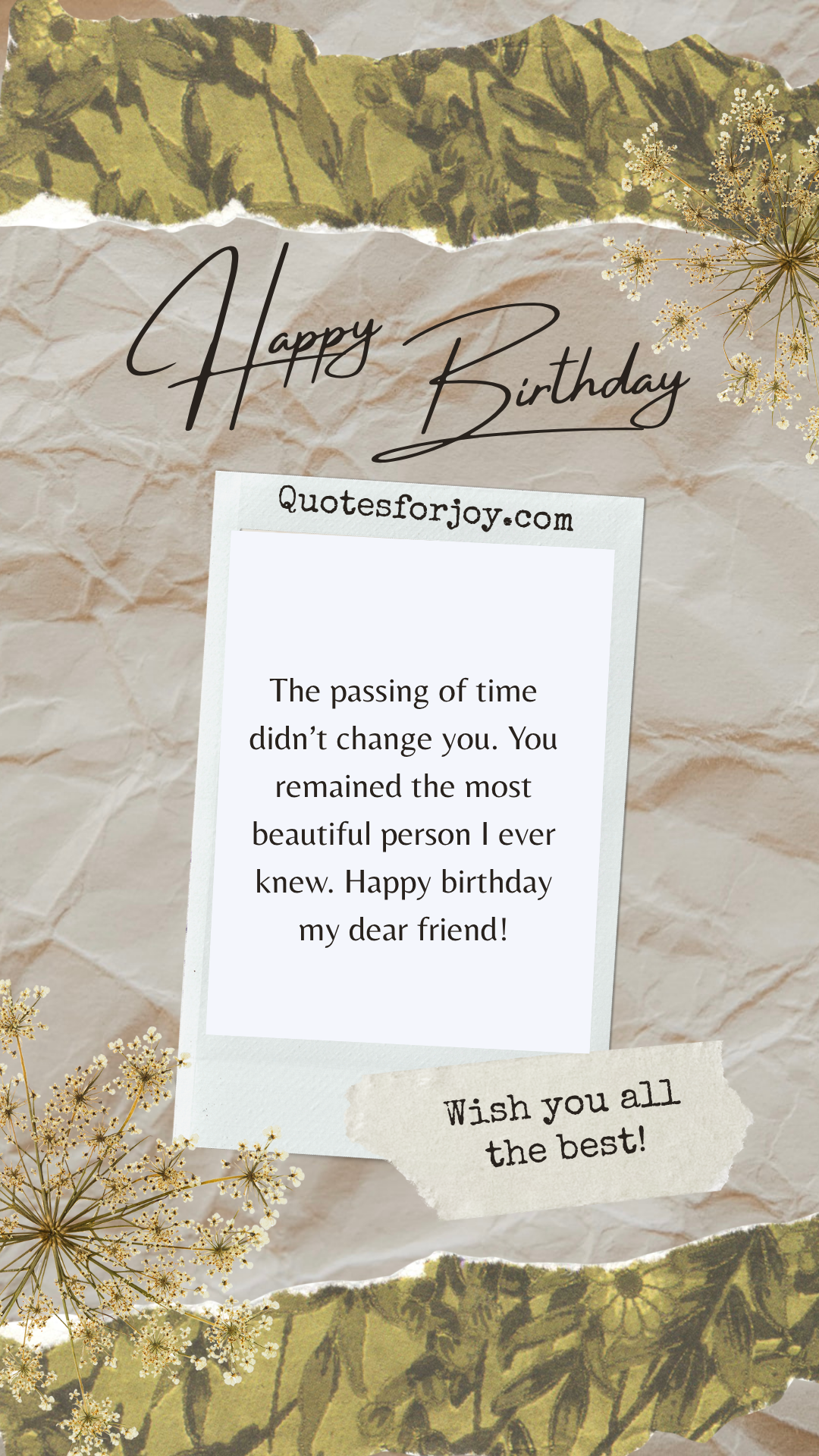 Birthday Wishes for Friend