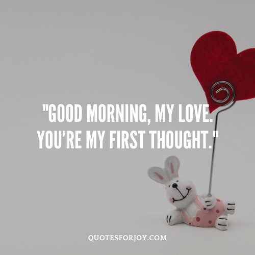 Morning Quotes For Husband and Wife