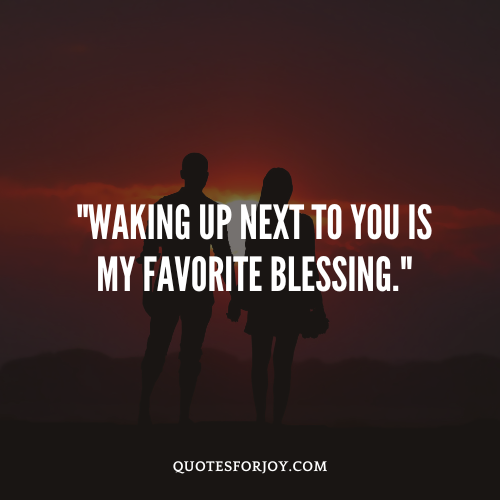 Morning Quotes For Husband and Wife