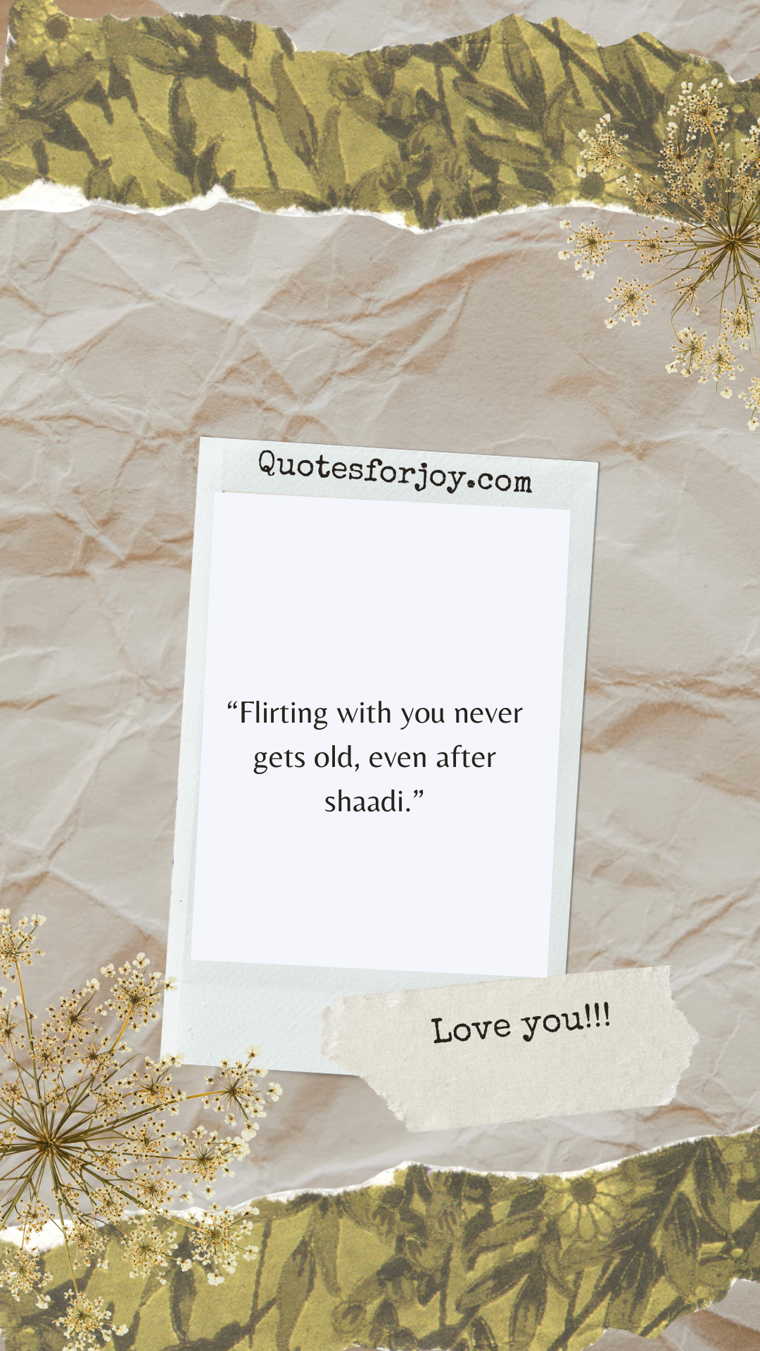 Lovely Flirty Lines for Wife