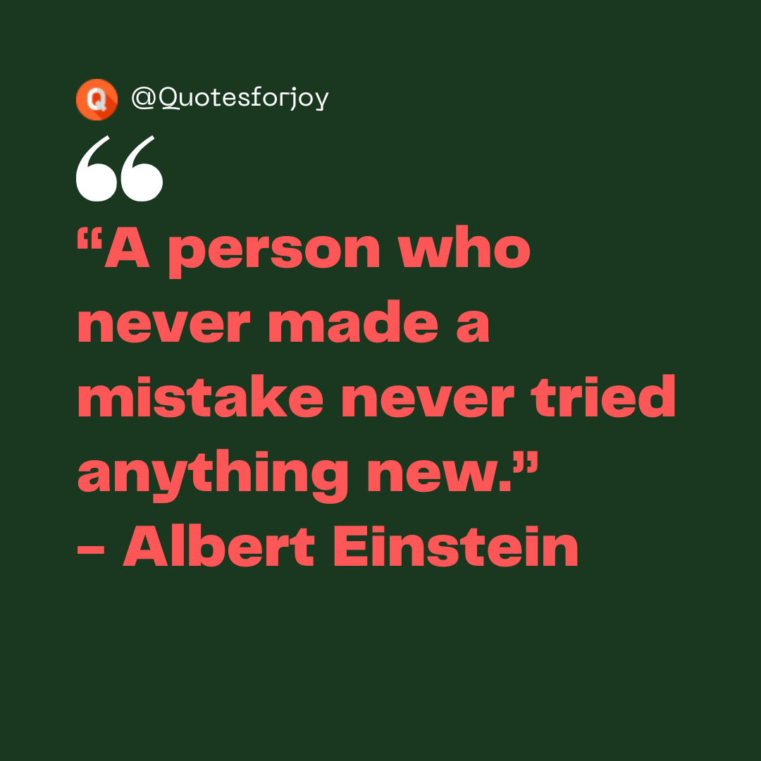 Einstein Quote for Success