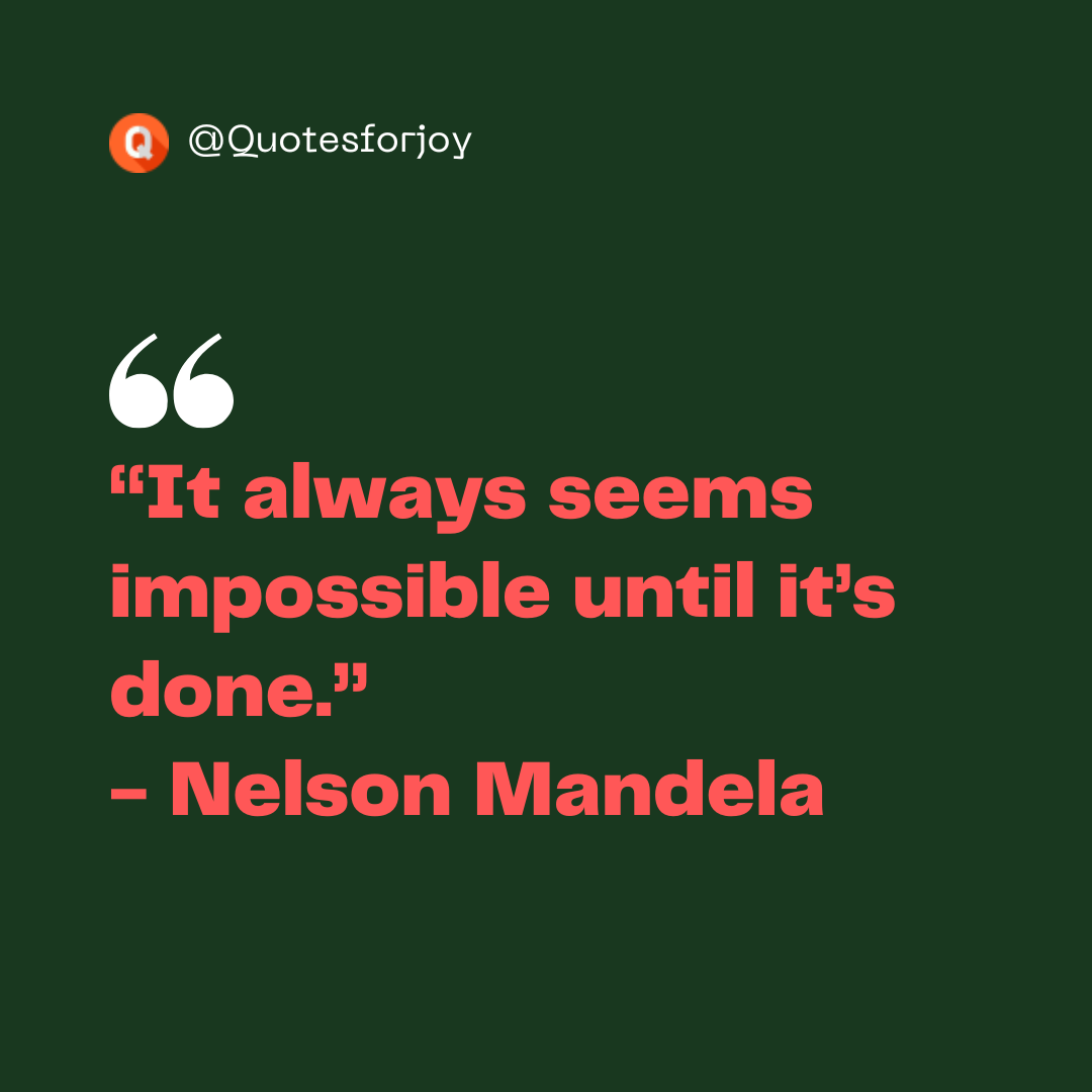 Nelson Mandela Quotes