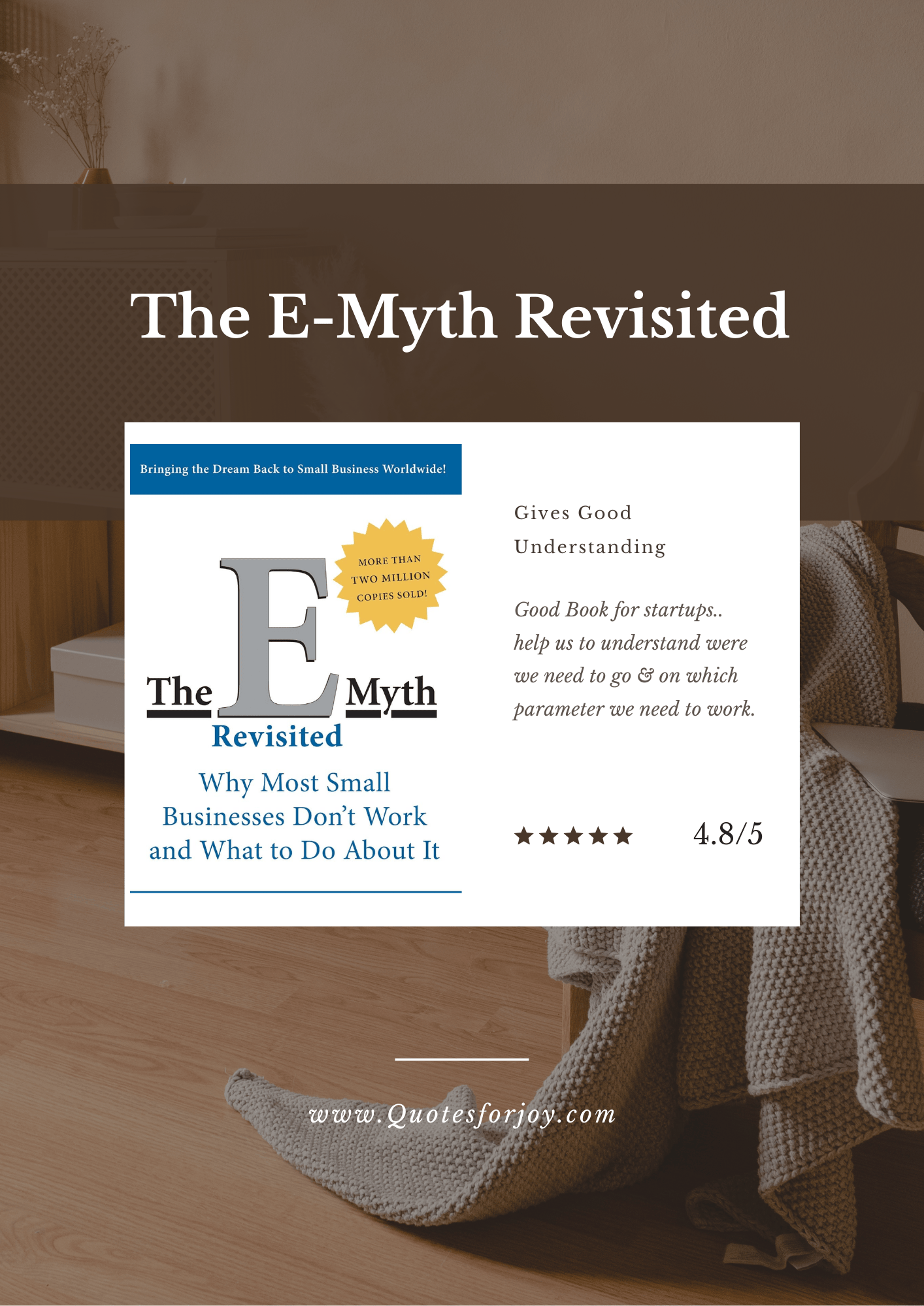 The E-Myth Revisited