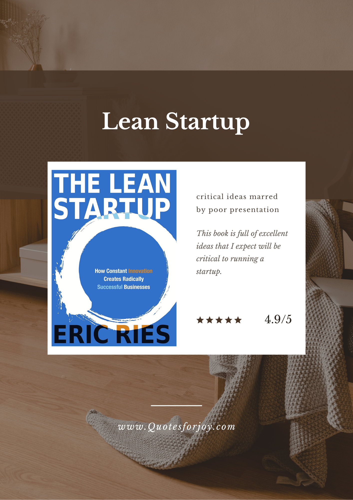 The Lean Startup