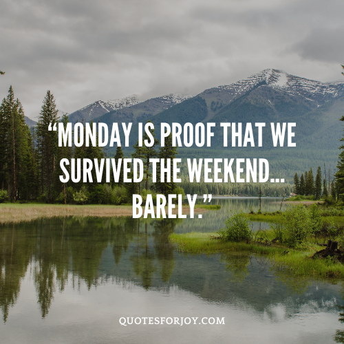 Funny Monday Quotes