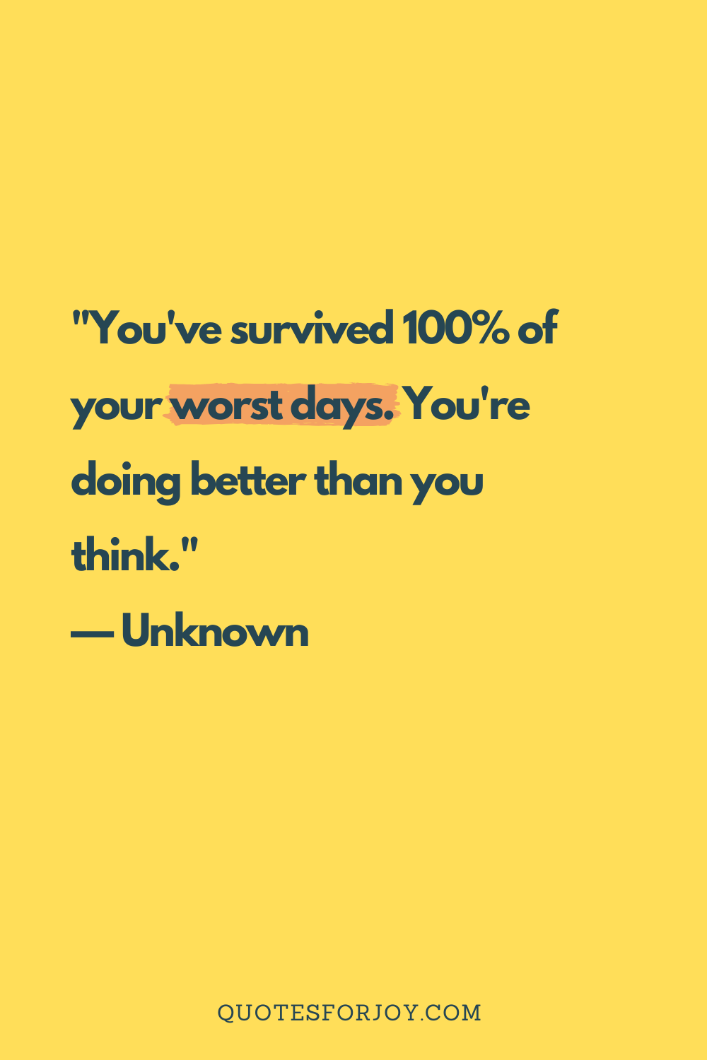 Never give up — hopeful quote for inner strength and mental resilience