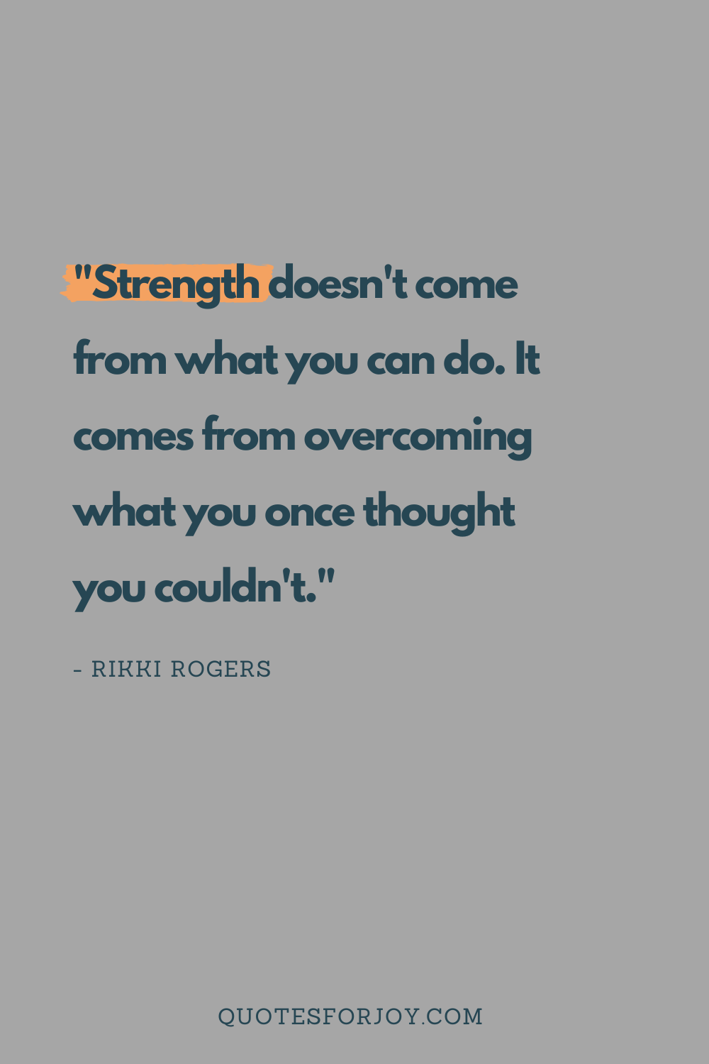 Rise again — inspirational quote to build courage and inner resilience