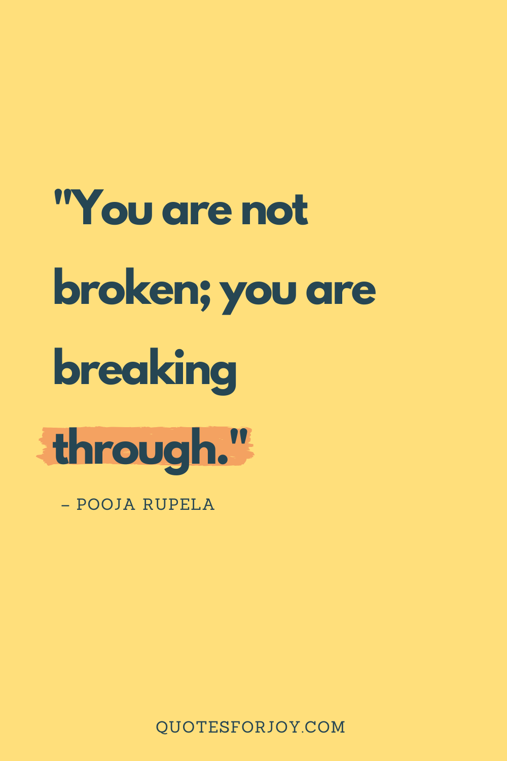 You are strong — motivational quote for resilience and self-empowerment”