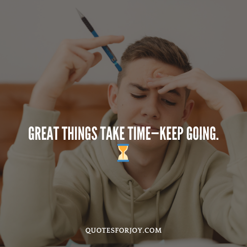 Life status About Perseverance and Never Giving Up