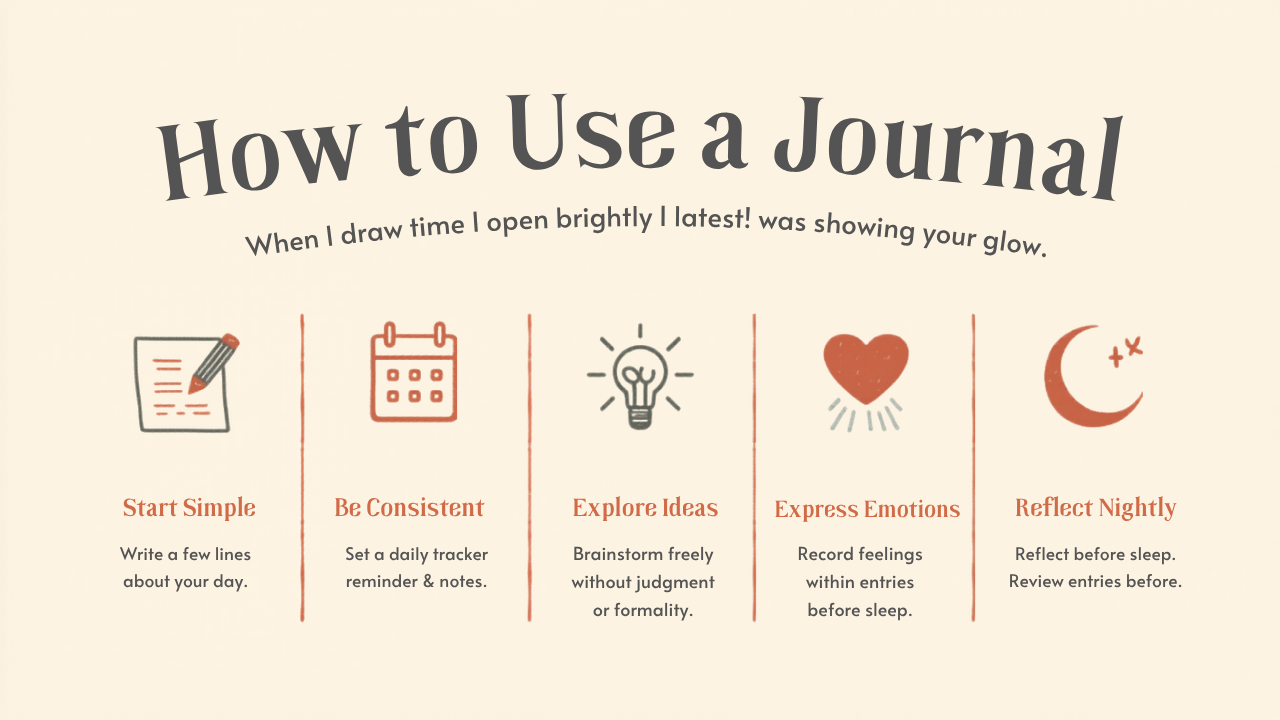 Best way to use a Journal