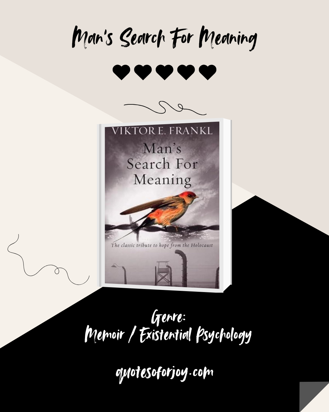 Man's Search For Meaning review