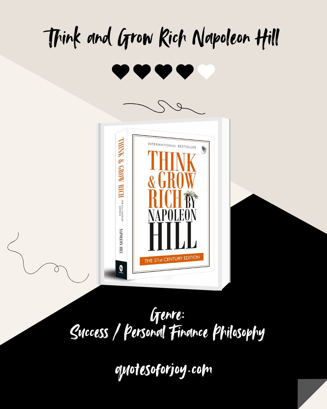 Think and Grow Rich Napoleon Hill review